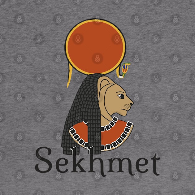 SEKHMET - Egyptian mythology by Tiro1Linea